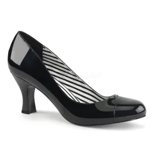 3 Inch Heel JENNA-01 Black Pat