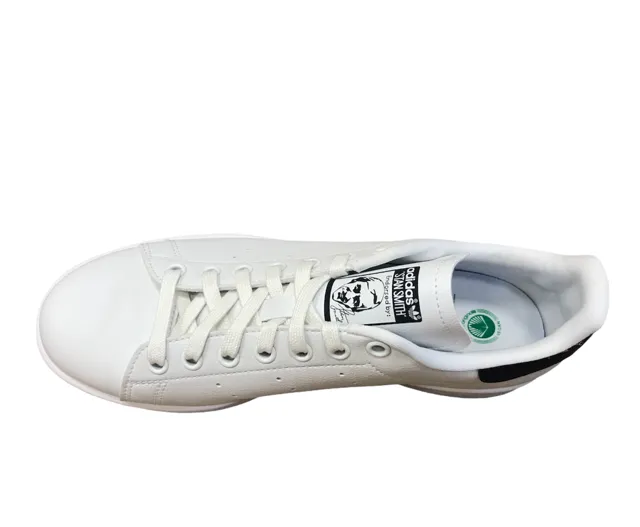 Adidas Originals sneakers bassa da uomo Stan Smith Vegan FU9611 bianco-blu