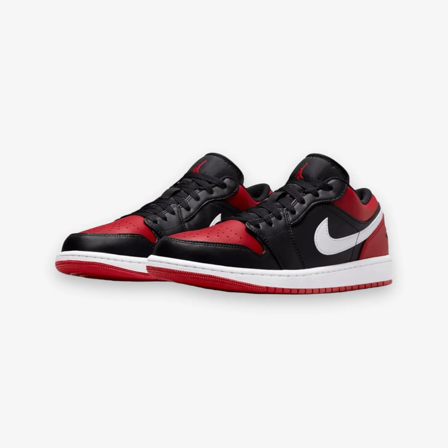 Air Jordan 1 Low Black Gym Red White 553558-066