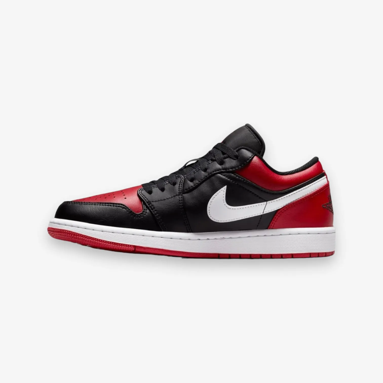 Air Jordan 1 Low Black Gym Red White 553558-066