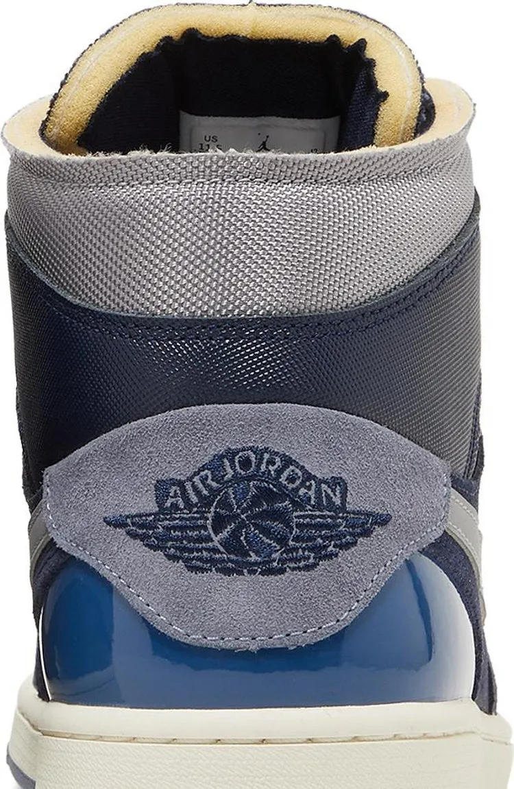 Air Jordan 1 Mid SE Craft Inside Out - Obsidian, Blue