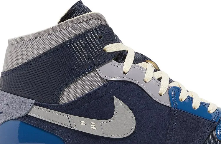 Air Jordan 1 Mid SE Craft Inside Out - Obsidian, Blue