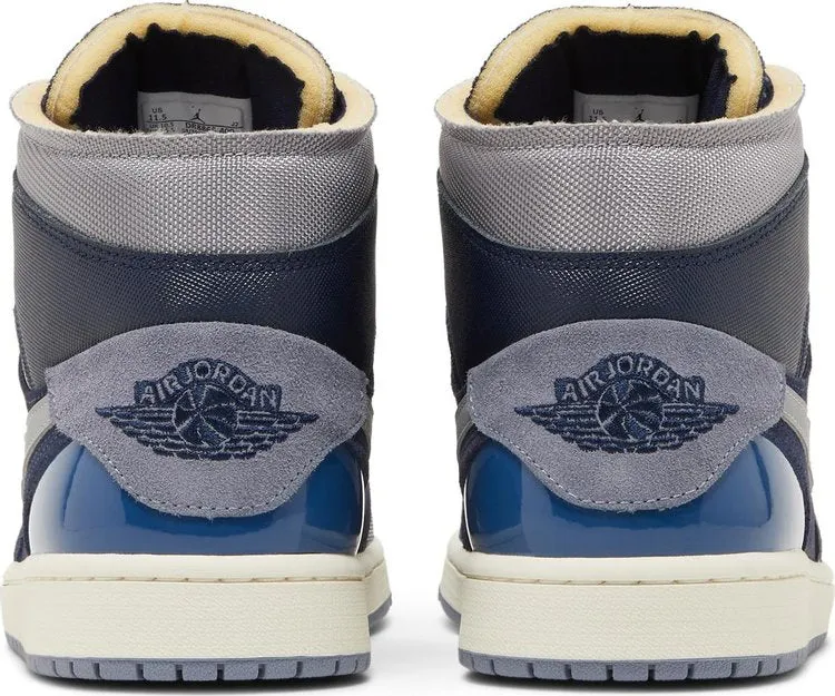 Air Jordan 1 Mid SE Craft Inside Out - Obsidian, Blue