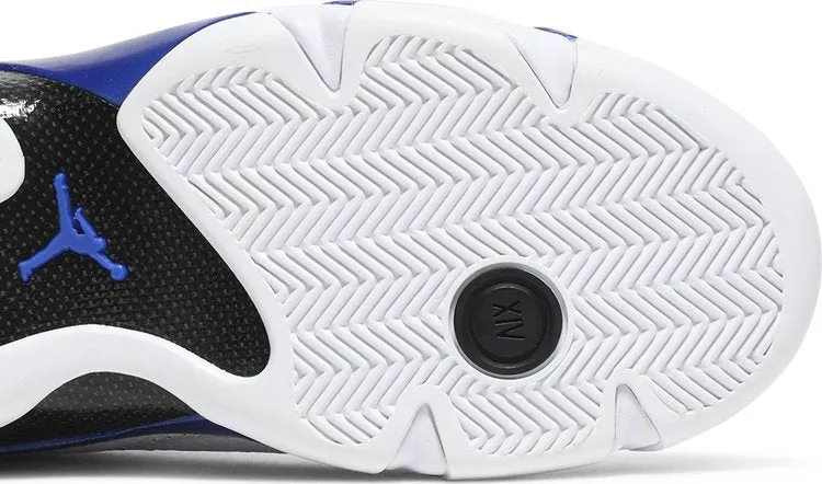 Air Jordan 14 Retro Hyper Royal Sneakers, White