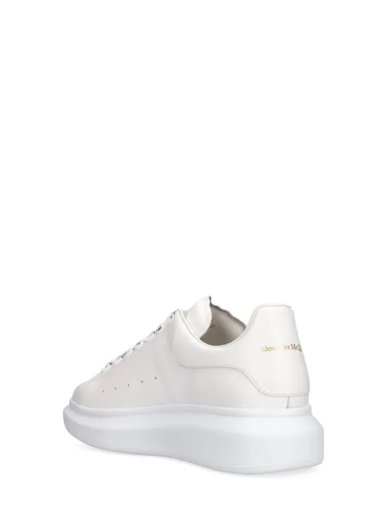 Alexander McQueen   45mm Oversized leather sneakers 