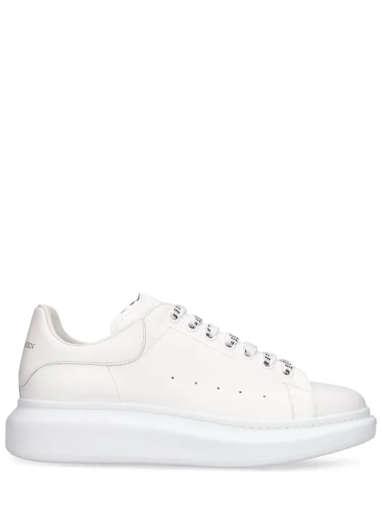 Alexander McQueen   45mm Oversized leather sneakers 