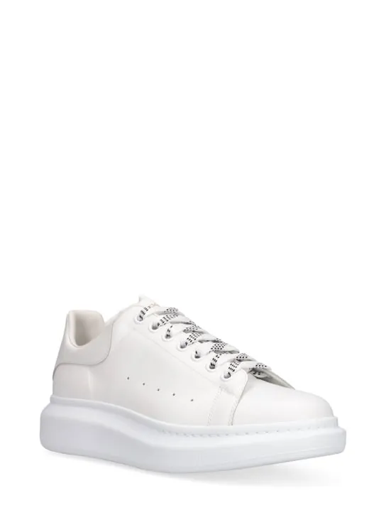 Alexander McQueen   45mm Oversized leather sneakers 