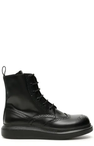 Alexander McQueen Hybrid Brogue Boots