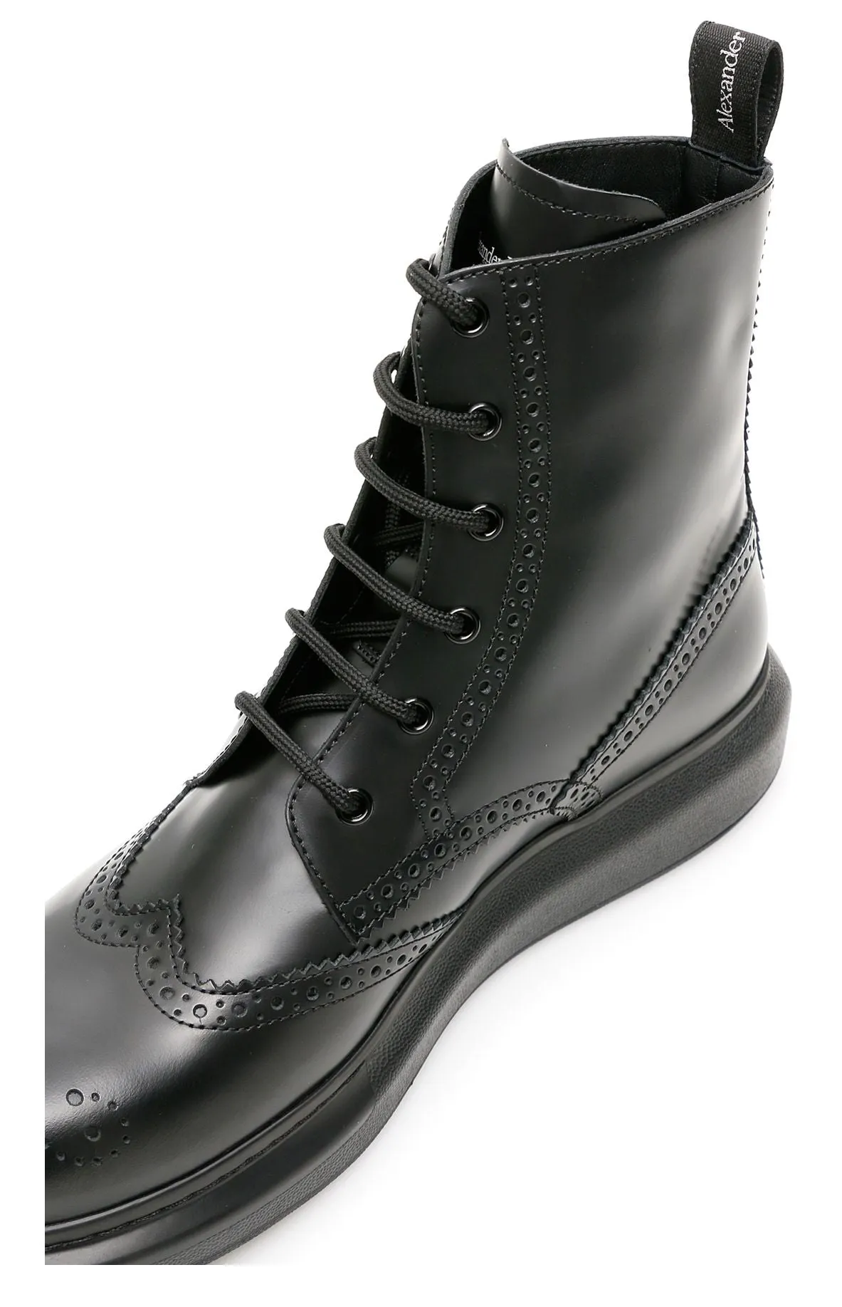 Alexander McQueen Hybrid Brogue Boots