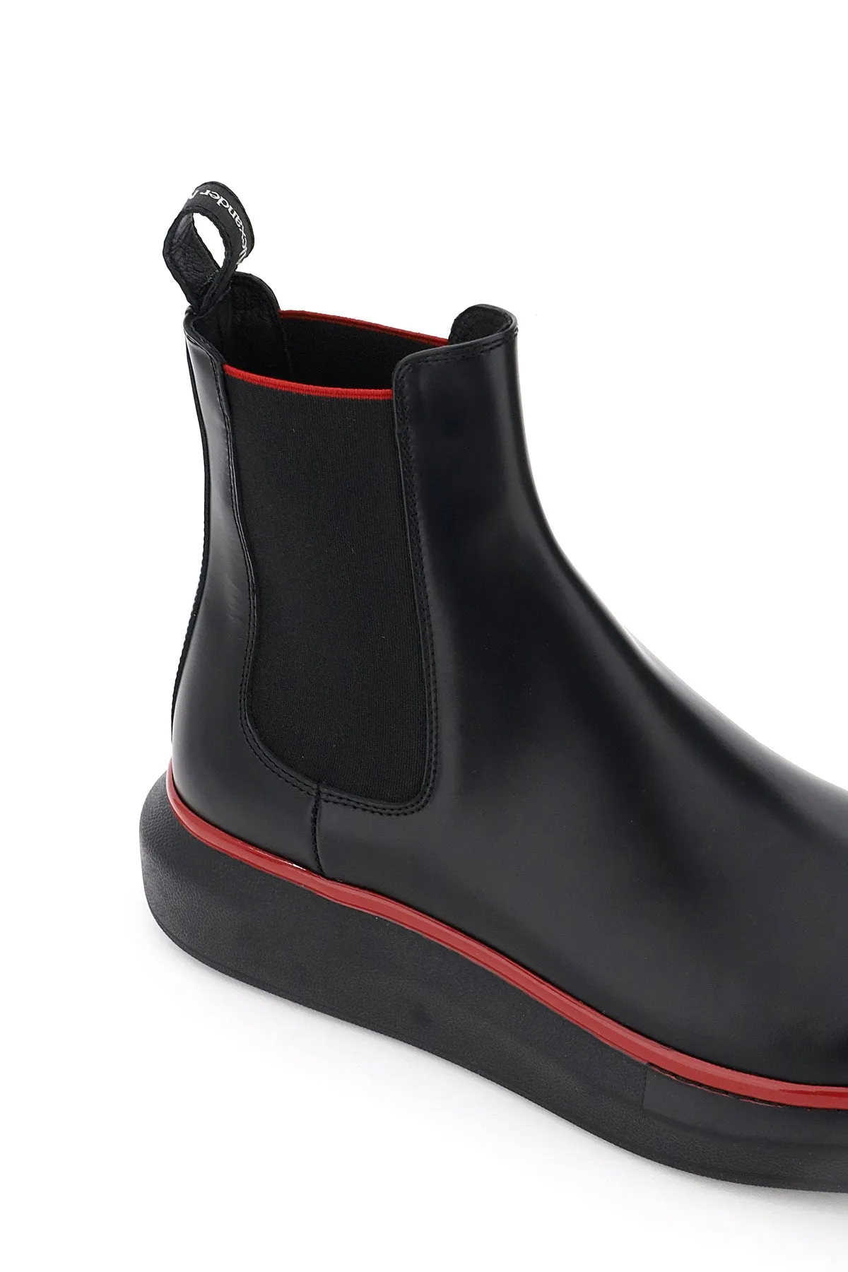 Alexander McQueen Hybrid Chunky Sole Chelsea Boots