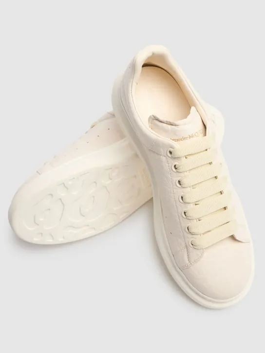 Alexander McQueen   Oversized leather sneakers 