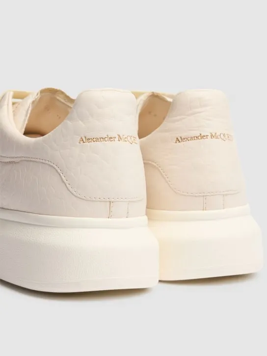 Alexander McQueen   Oversized leather sneakers 