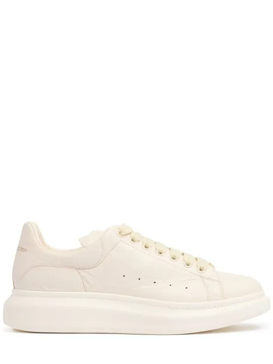 Alexander McQueen   Oversized leather sneakers 