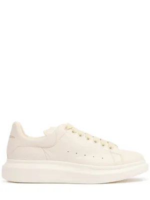 Alexander McQueen   Oversized leather sneakers 