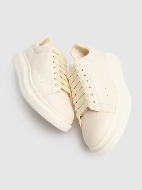 Alexander McQueen   Oversized leather sneakers 