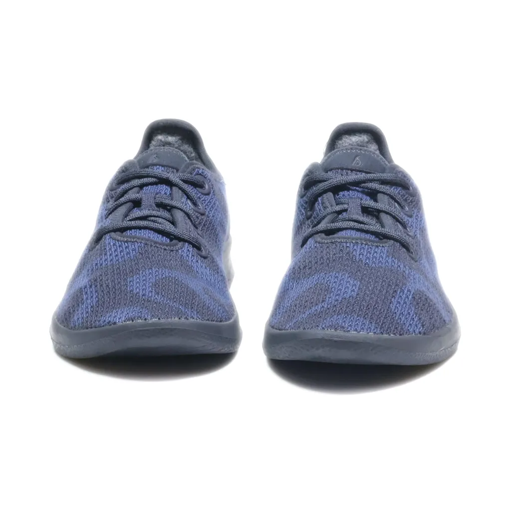 Allbirds Tree Runner Low-Top Sneakers Fabric Blue Colour For Women