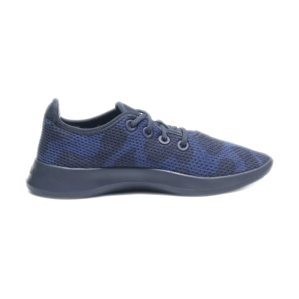 Allbirds Tree Runner Low-Top Sneakers Fabric Blue Colour For Women