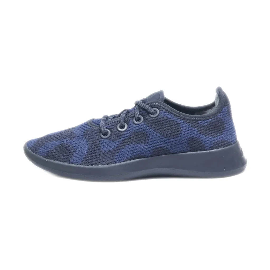 Allbirds Tree Runner Low-Top Sneakers Fabric Blue Colour For Women