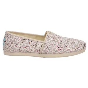 Alpargata Glitter Slip On Flats