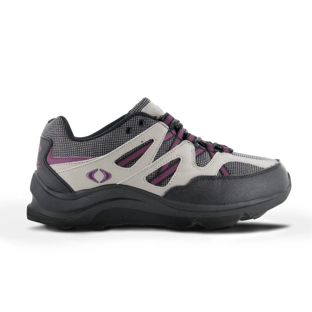 Apex V753 Sierra Trail Run Women's Active Shoe In Grey/purple