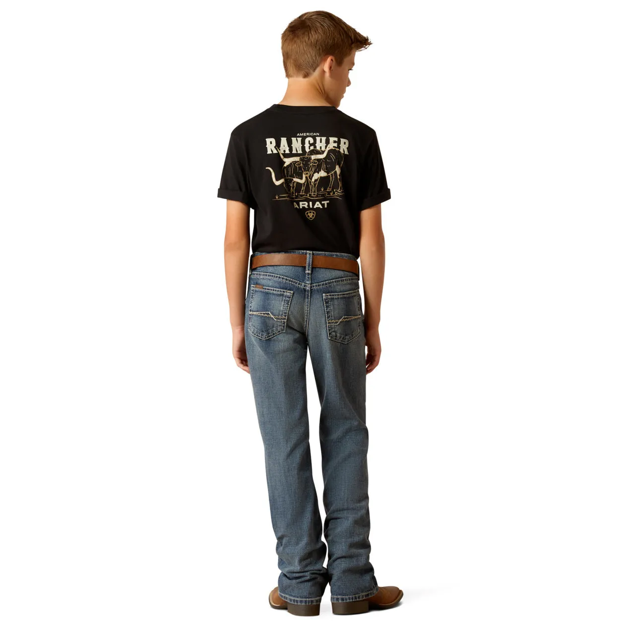 Ariat Boy's B4 Relaxed Challenger Durango Bootcut Jeans 10051864