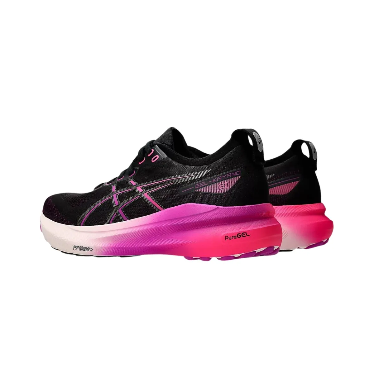 Asics Gel-Kayano 31 Black Pink AW24 Women's Running Shoes