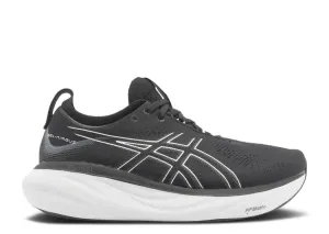 ASICS GEL NIMBUS 25 4E WIDE 'BLACK PURE SILVER' sneakers, black