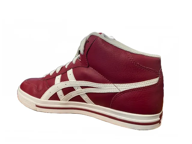 Asics scarpa sneakers per ragazzi Aaron C5B4Y 2501 bordeaux-bianco