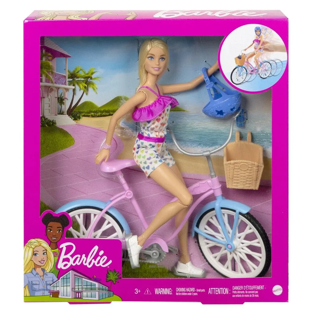 Barbie Doll and Bicycle