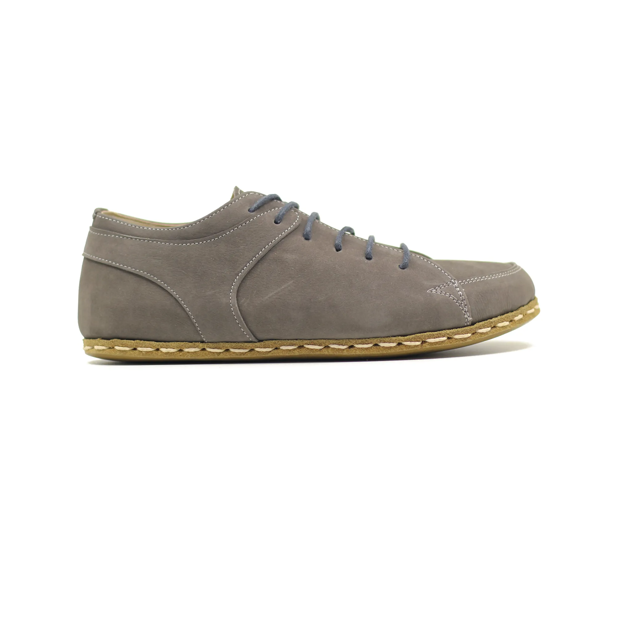 Barefoot Sneaker Gray Nubuck for Men