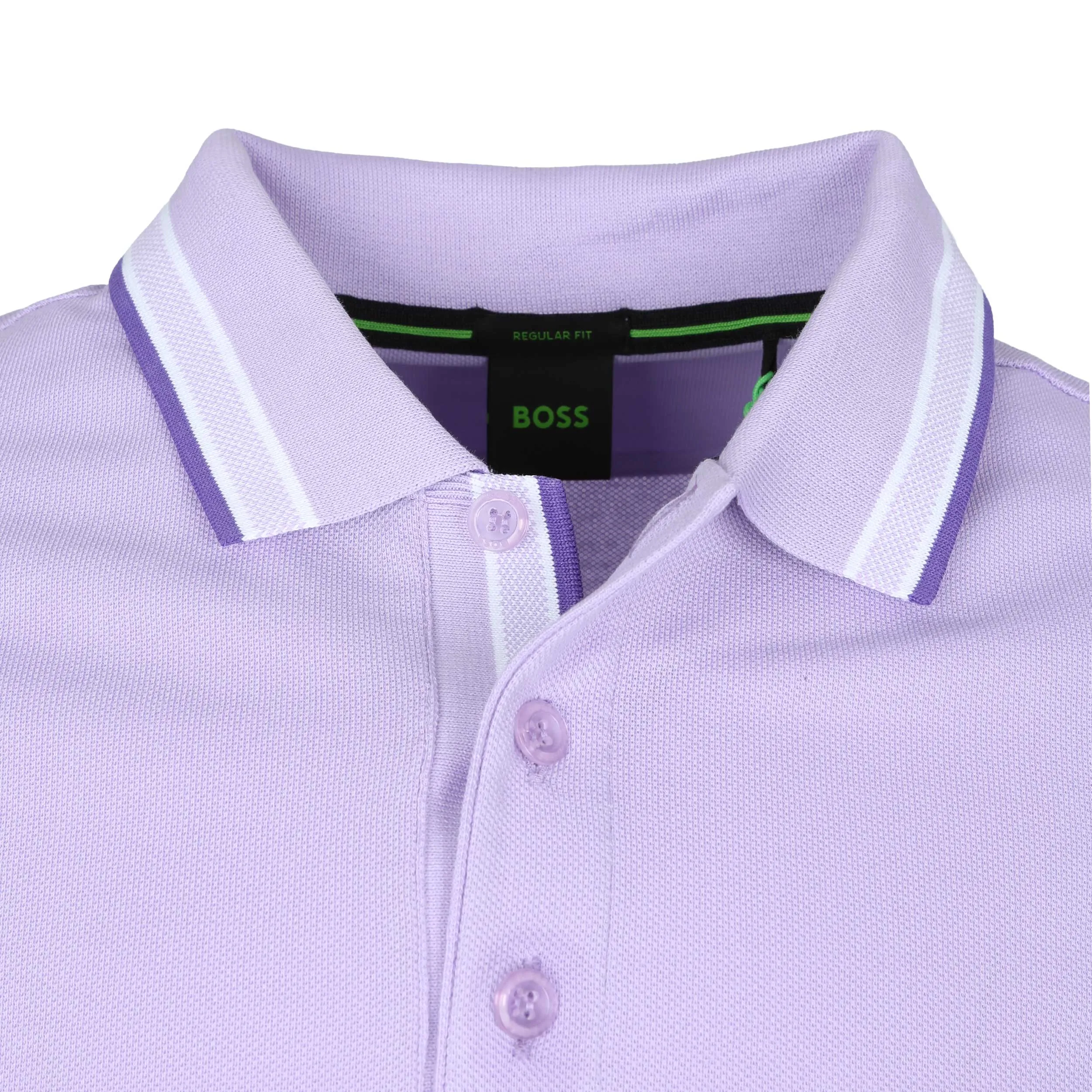 BOSS Paddy Polo Shirt in Lilac