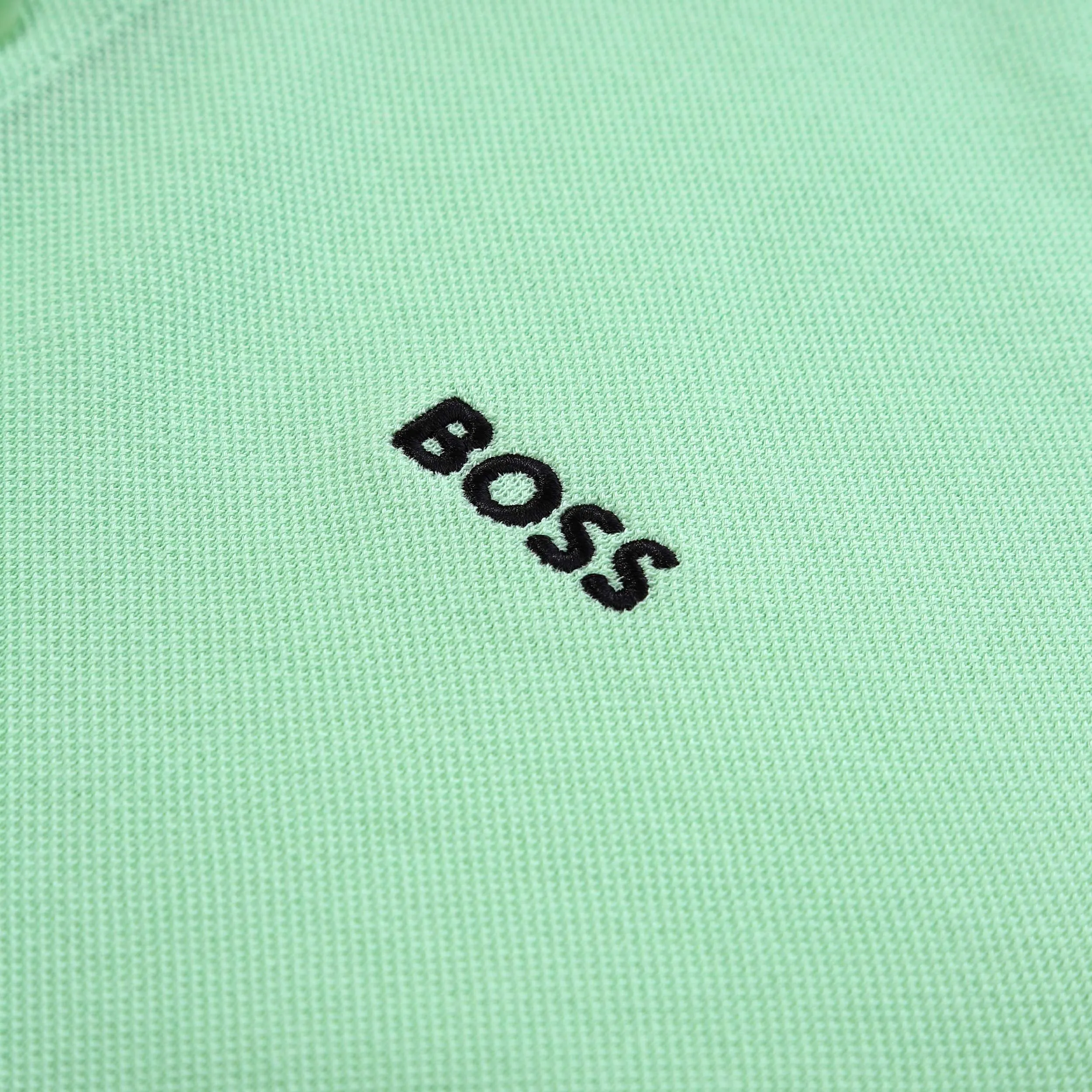 BOSS Paddy Polo Shirt in Open Green