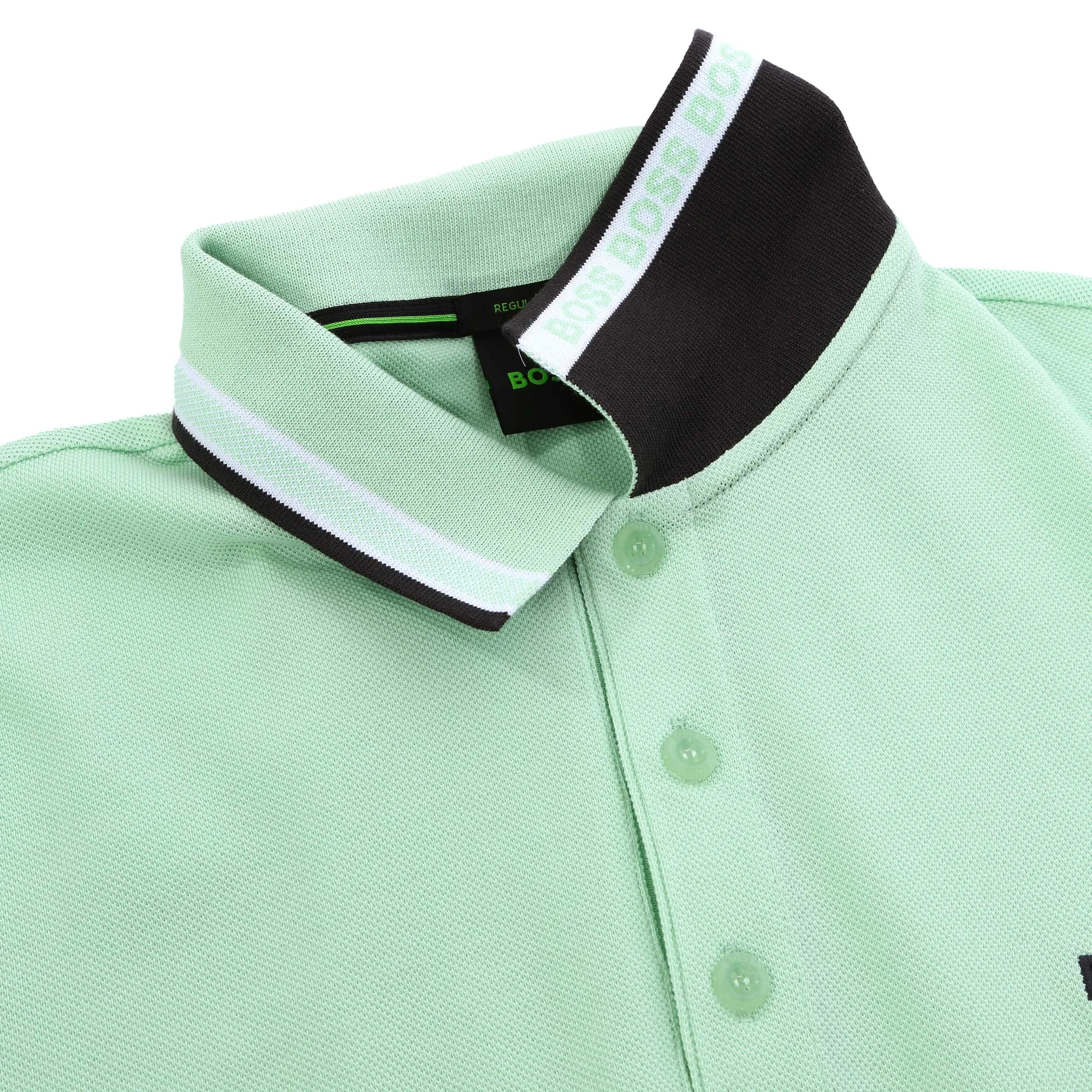 BOSS Paddy Polo Shirt in Open Green