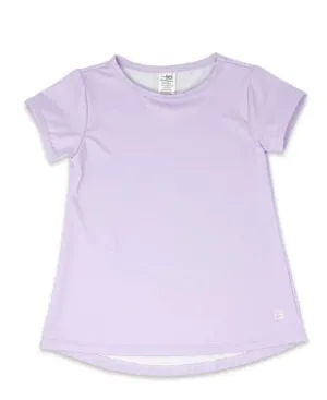 Bridget Basic Tee-Lavender Petal