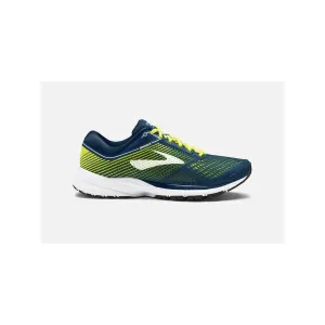 Brooks Launch 5 Shoes Blue / Yellow SS18