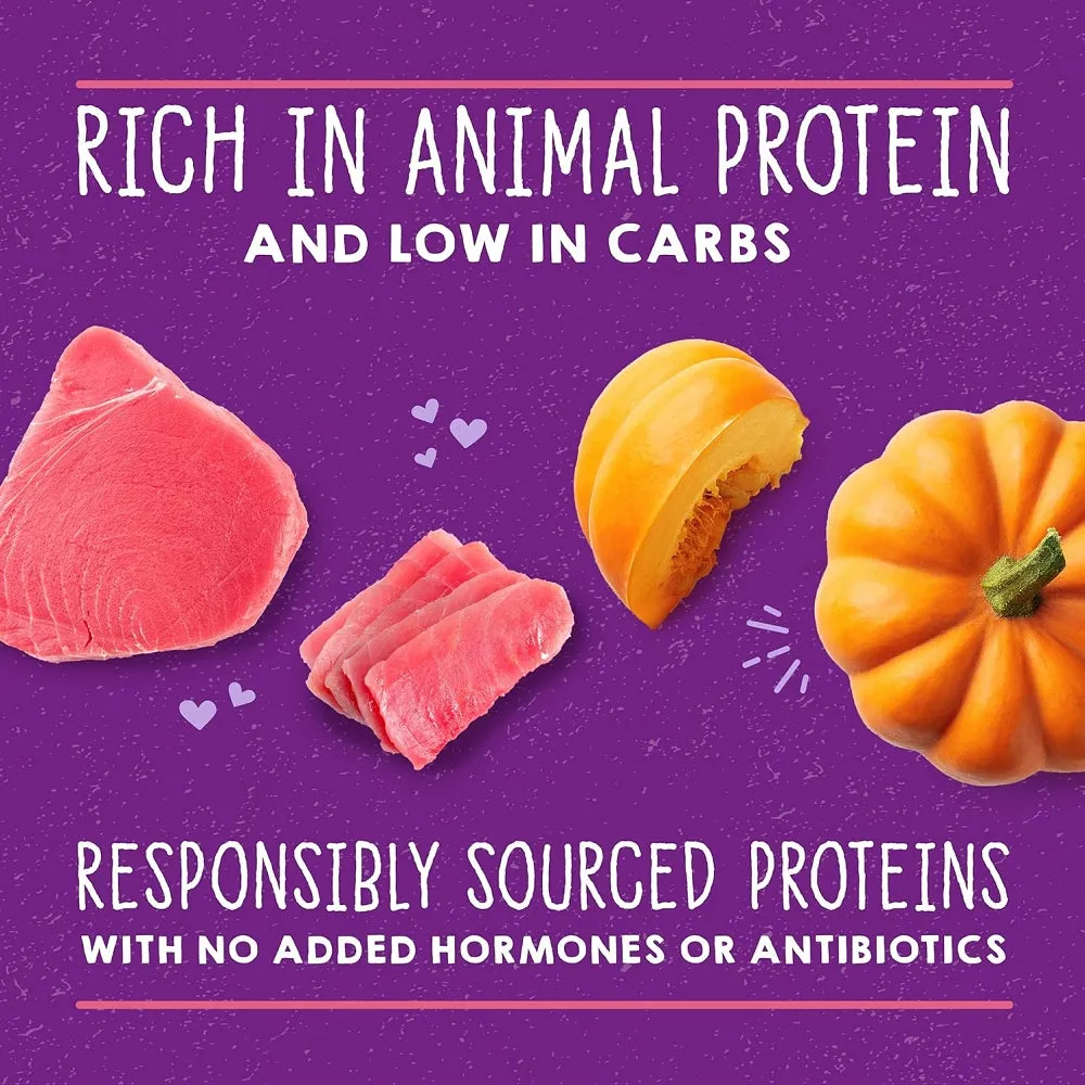 Carnivore Cravings  Adult Tuna   Pumpkin 100% Complete Balance Diet Recipe Wet Cat Can