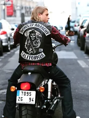 Charlie Hunnam SOA Sons of Anarchy Leather Jacket