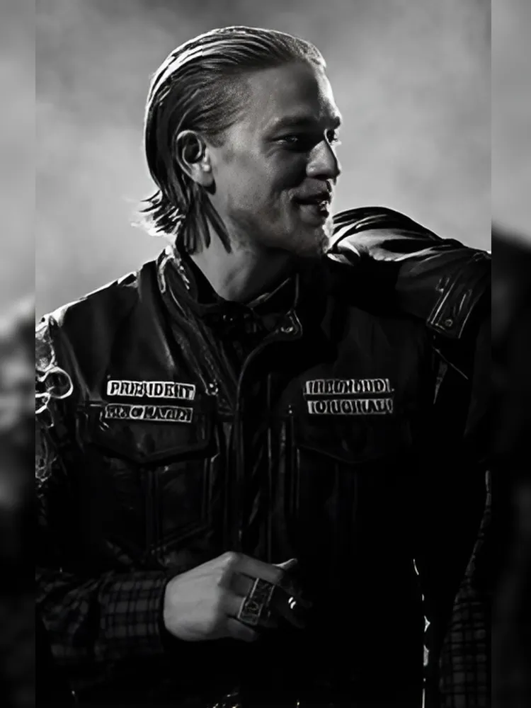 Charlie Hunnam SOA Sons of Anarchy Leather Jacket