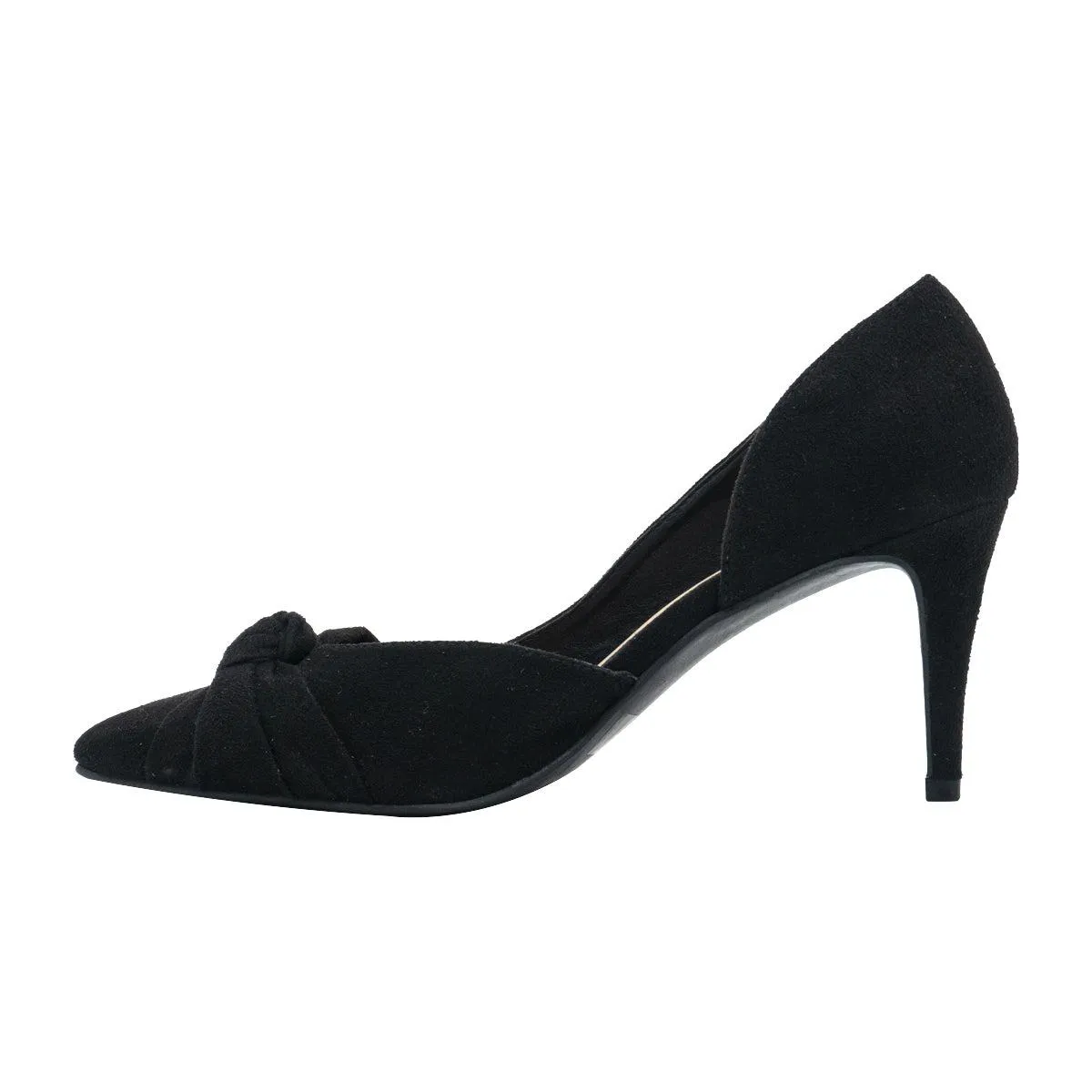 Cl By Laundry Olga Pump High-Heel Shoes Fabric Black Colour For Women