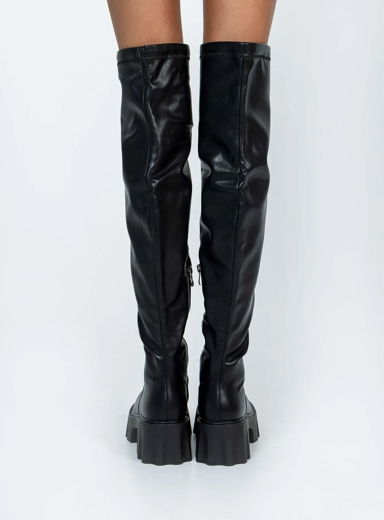 Costello Over the Knee Boots Black