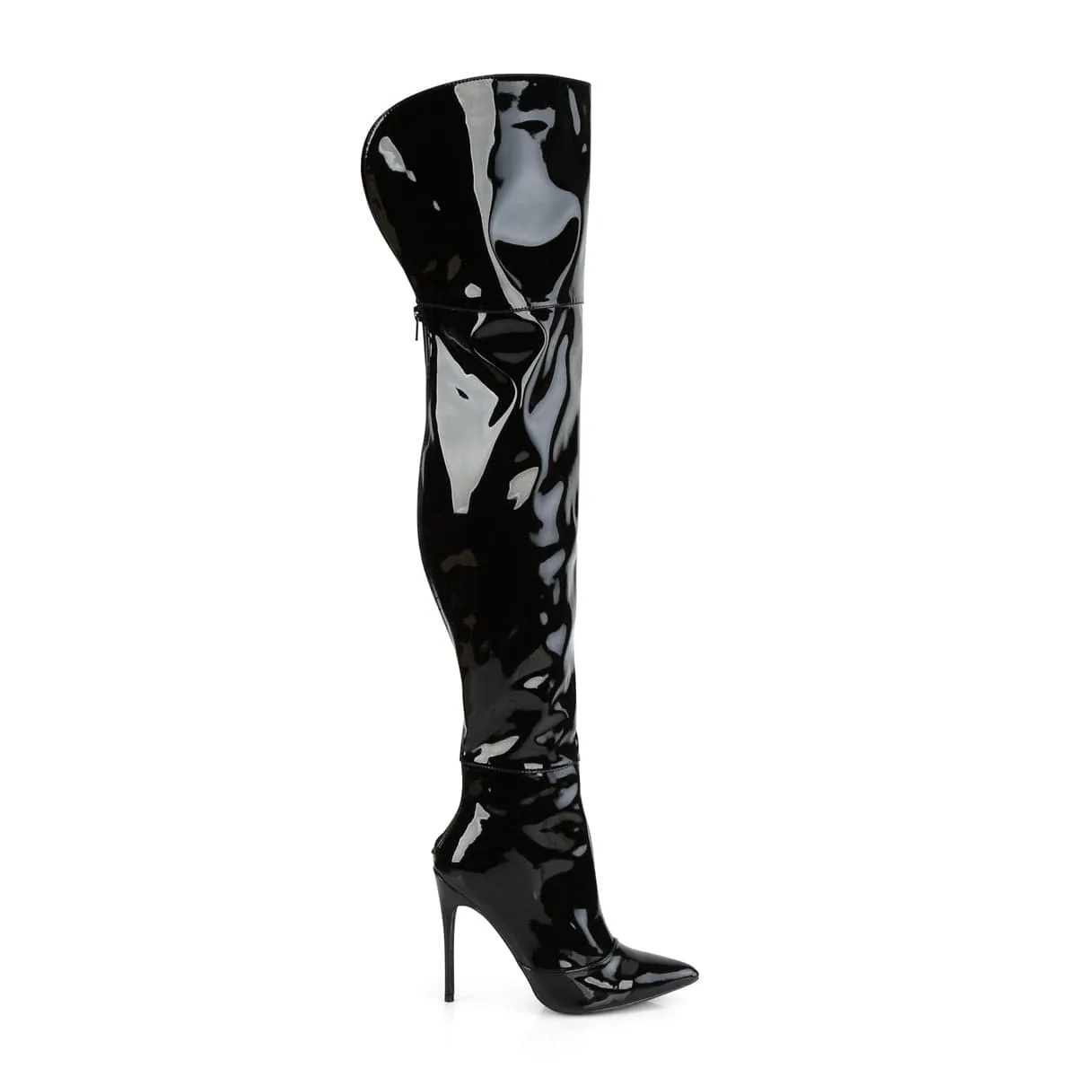 COURTLY-3012 Black Patent