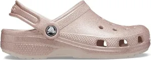 Crocs Classic Glitter Clog Toddler (C4-C10) - Quartz Glitter