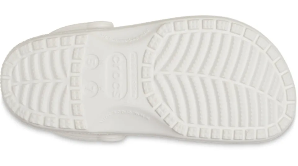 Crocs Classic Glitter Clog White