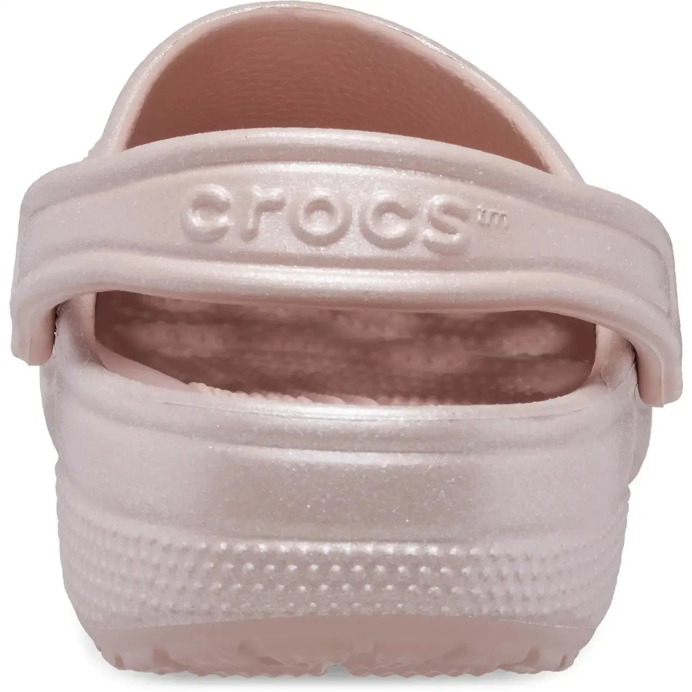 CROCS CLASSIC SHIMMER CLOG - PINK CLAY