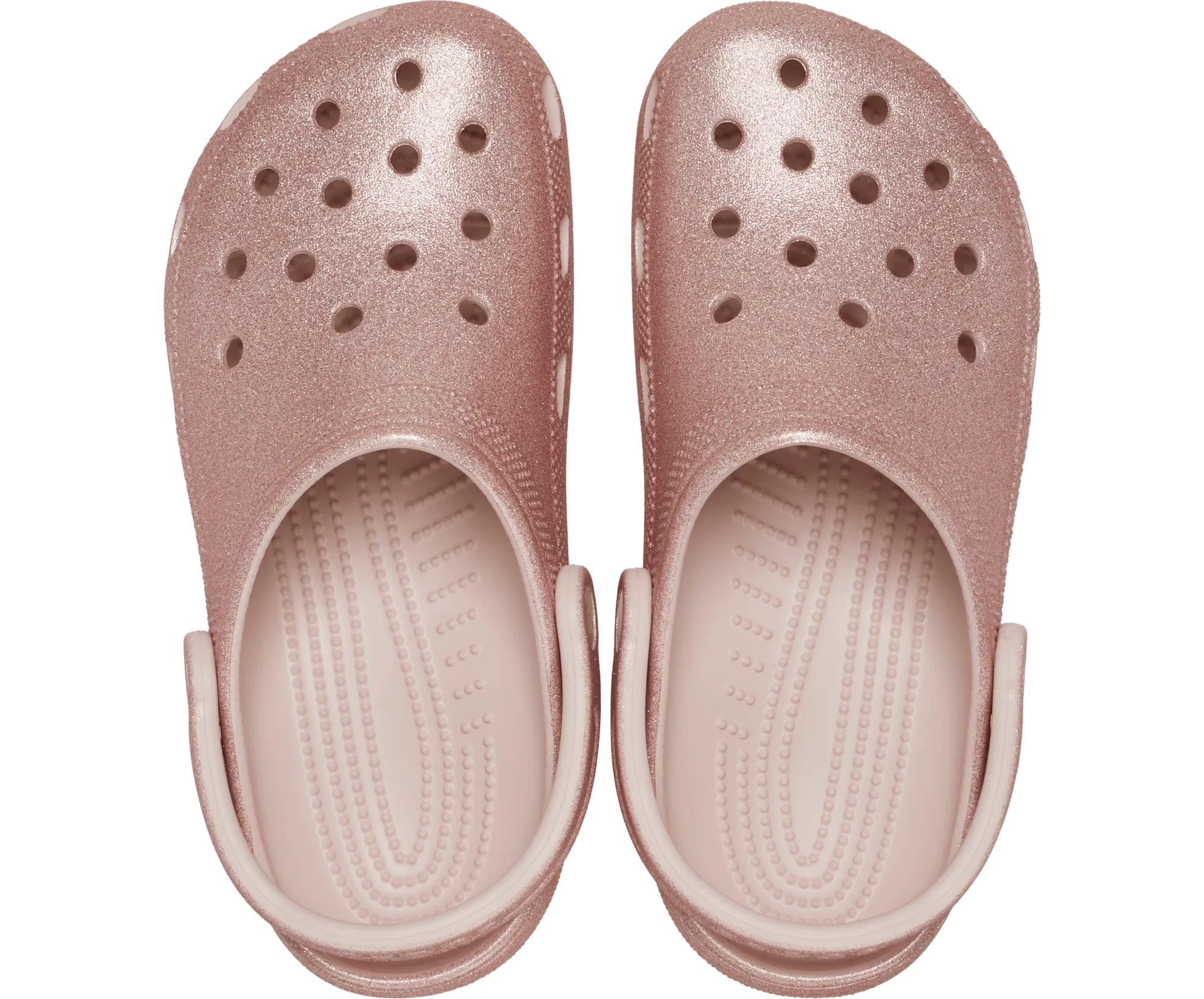 CROCS Unisex Classic Glitter Clog - Quartz