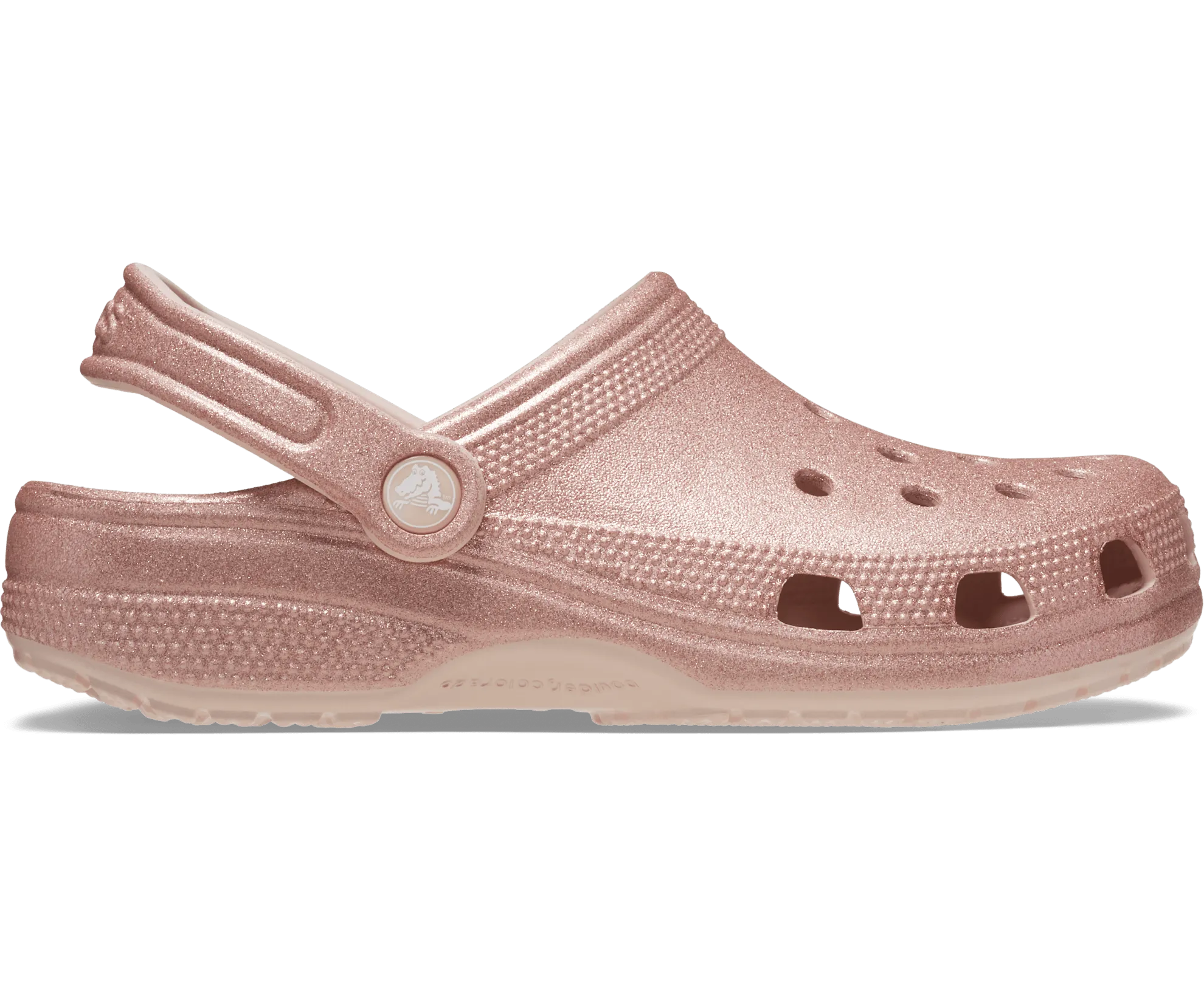 CROCS Unisex Classic Glitter Clog - Quartz