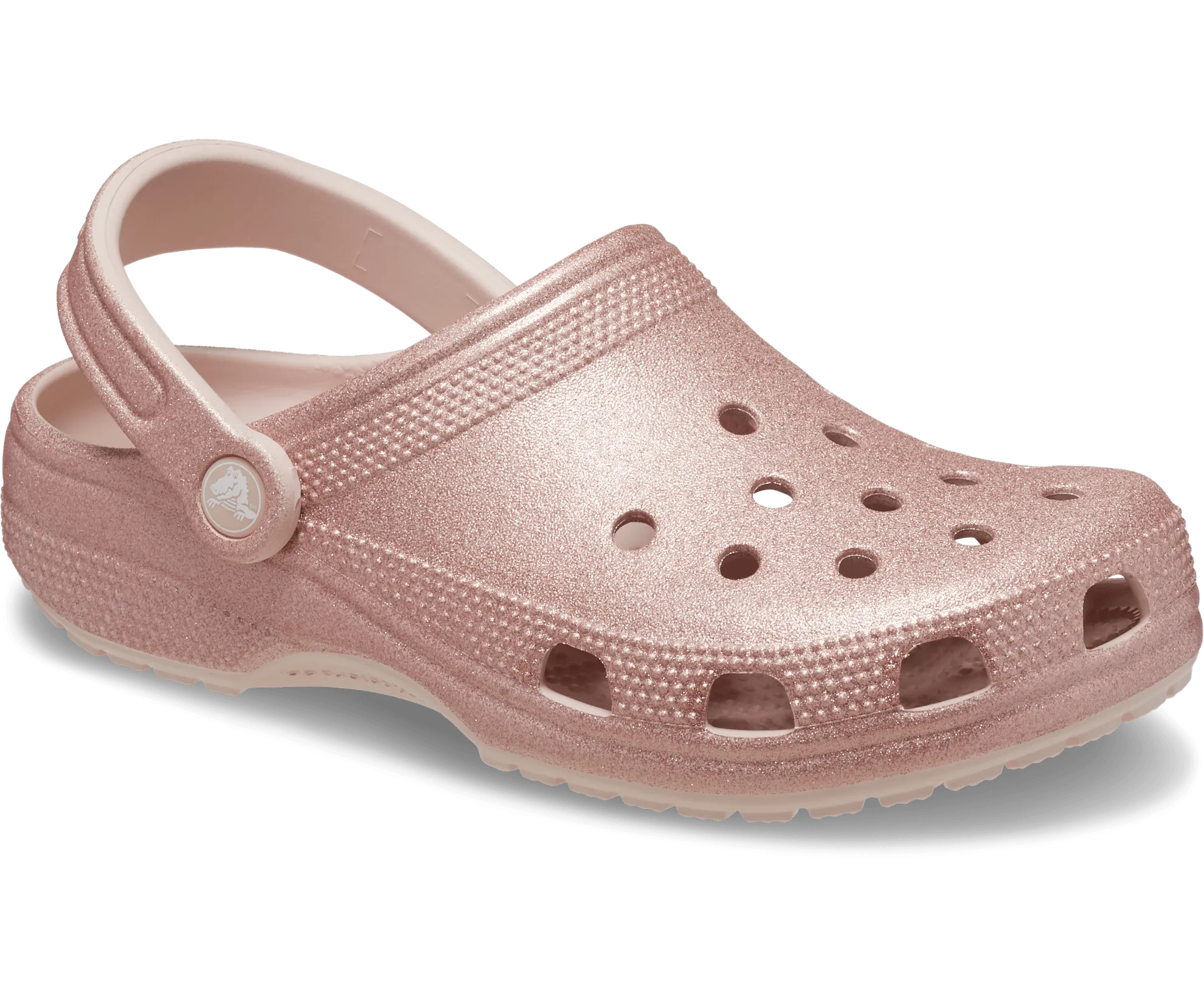 CROCS Unisex Classic Glitter Clog - Quartz