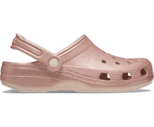 CROCS Unisex Classic Glitter Clog - Quartz