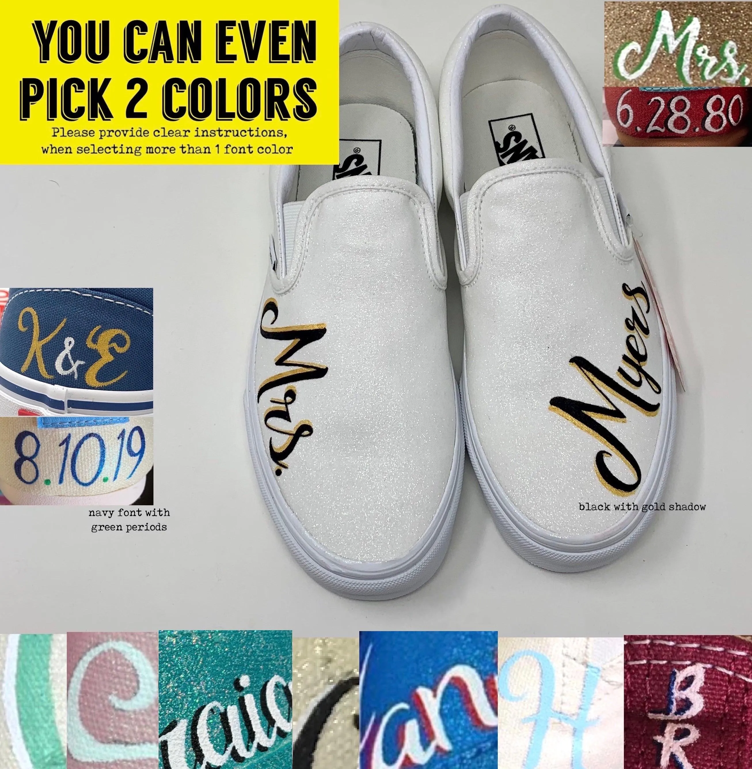 Customizable Wedding Shoes