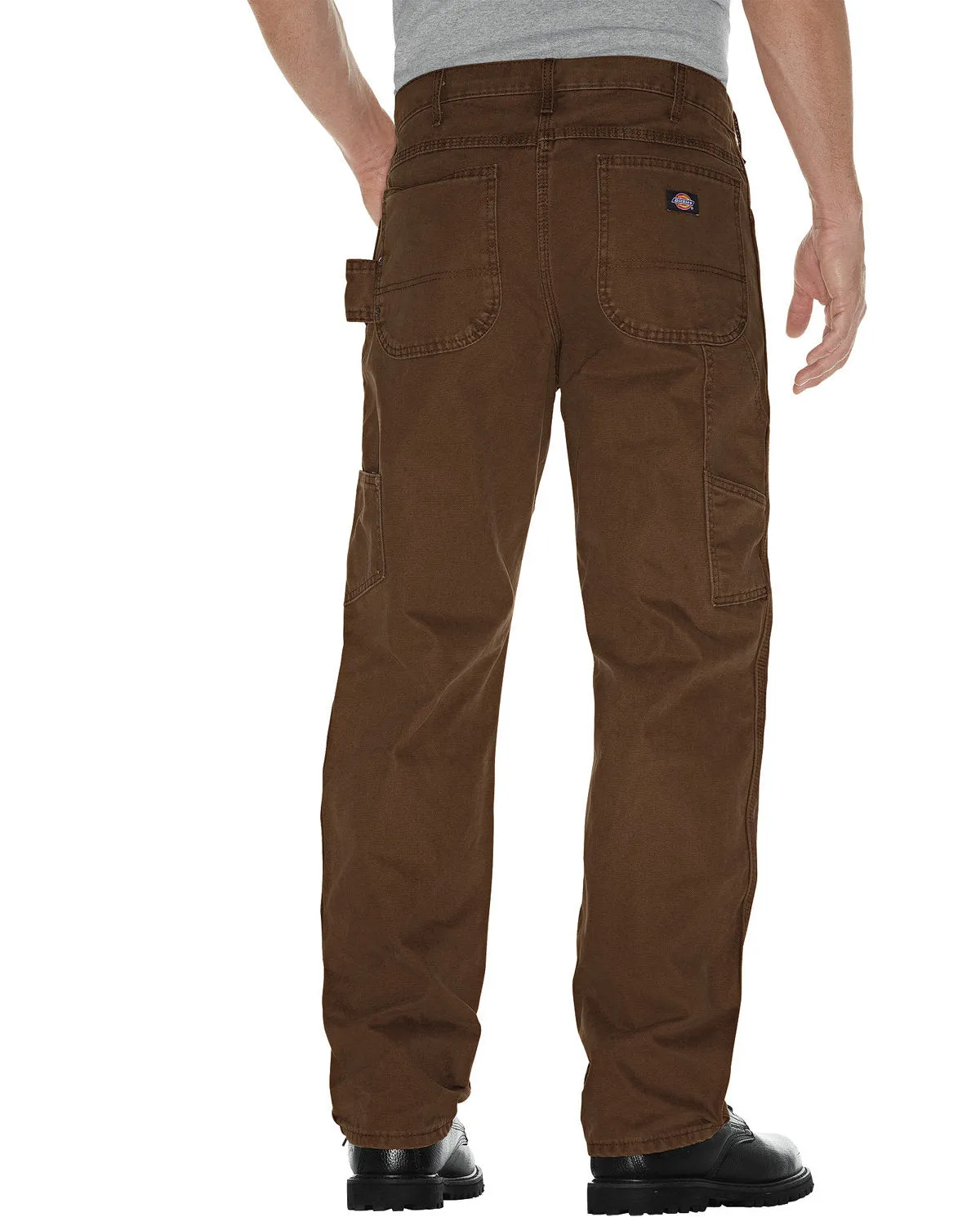 Dickies Men's Relaxed Fit Straight-Leg Carpenter Duck Pant